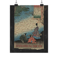 Vintage Bootleg — Poet With Two Pages On The Banks Of The Tatsuta — Matte Poster
