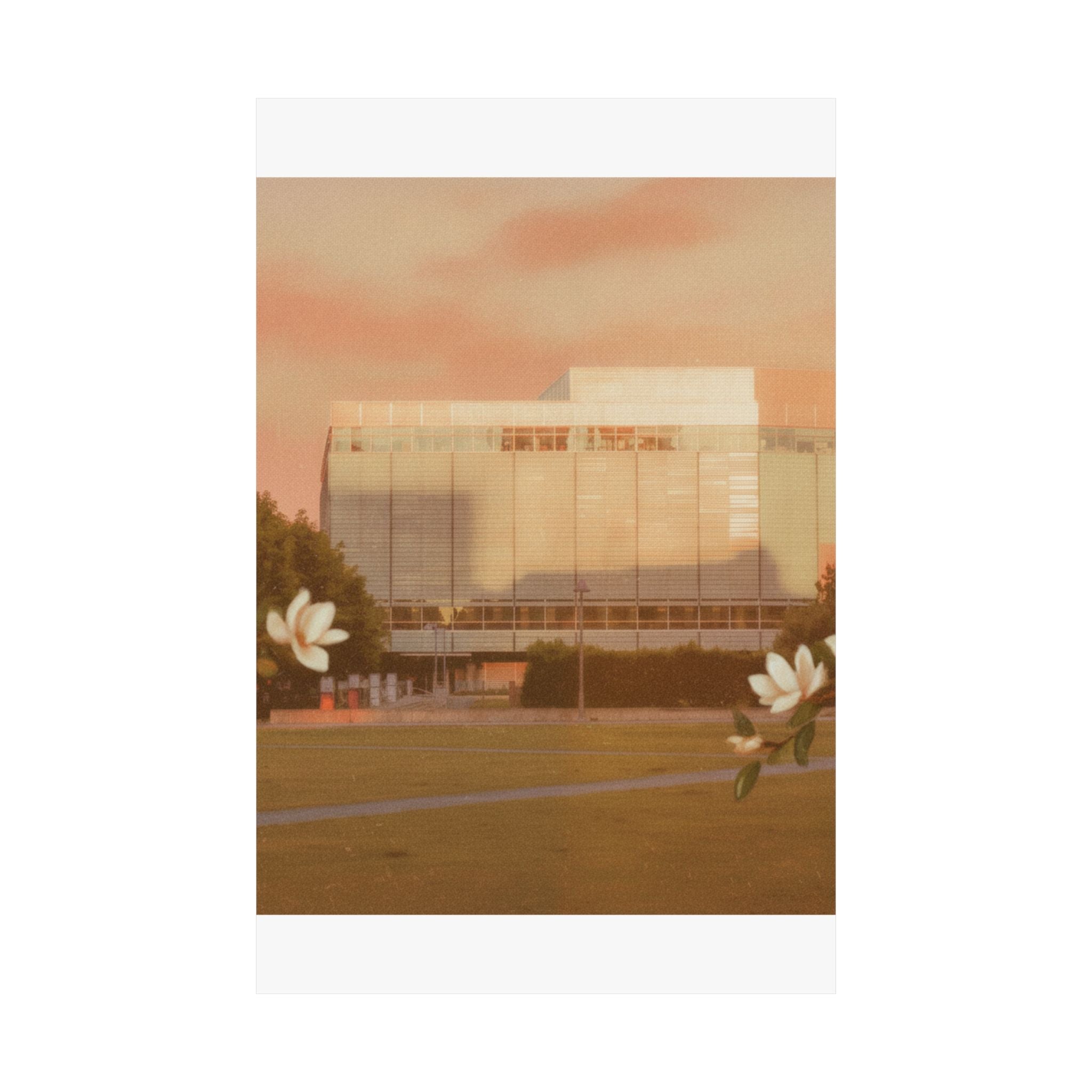 Southern Sunset — Building — Matte Poster