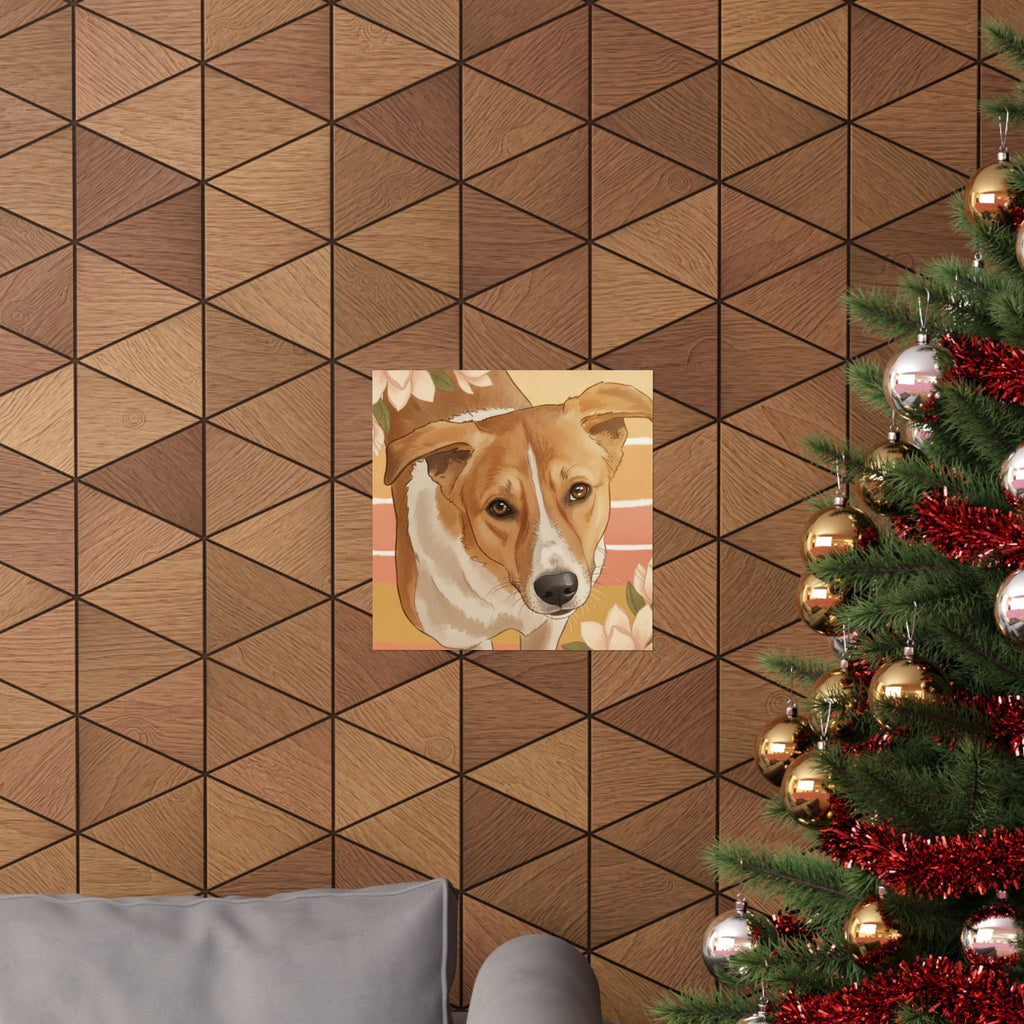 Southern Sunset — Dog — Matte Poster