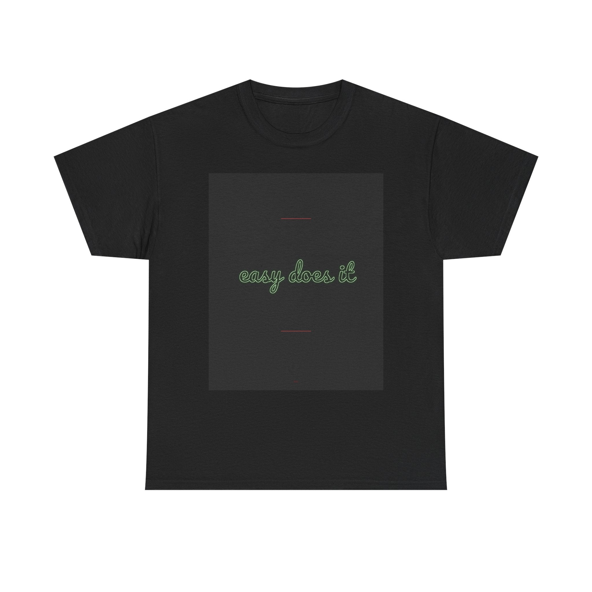 easy does it graphic tee by Zukkay