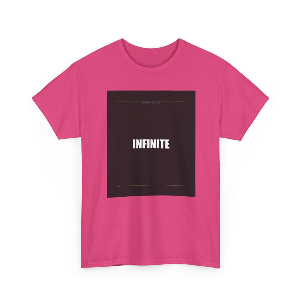 INFINITE Bold Type Charcoal Block Graphic Tee