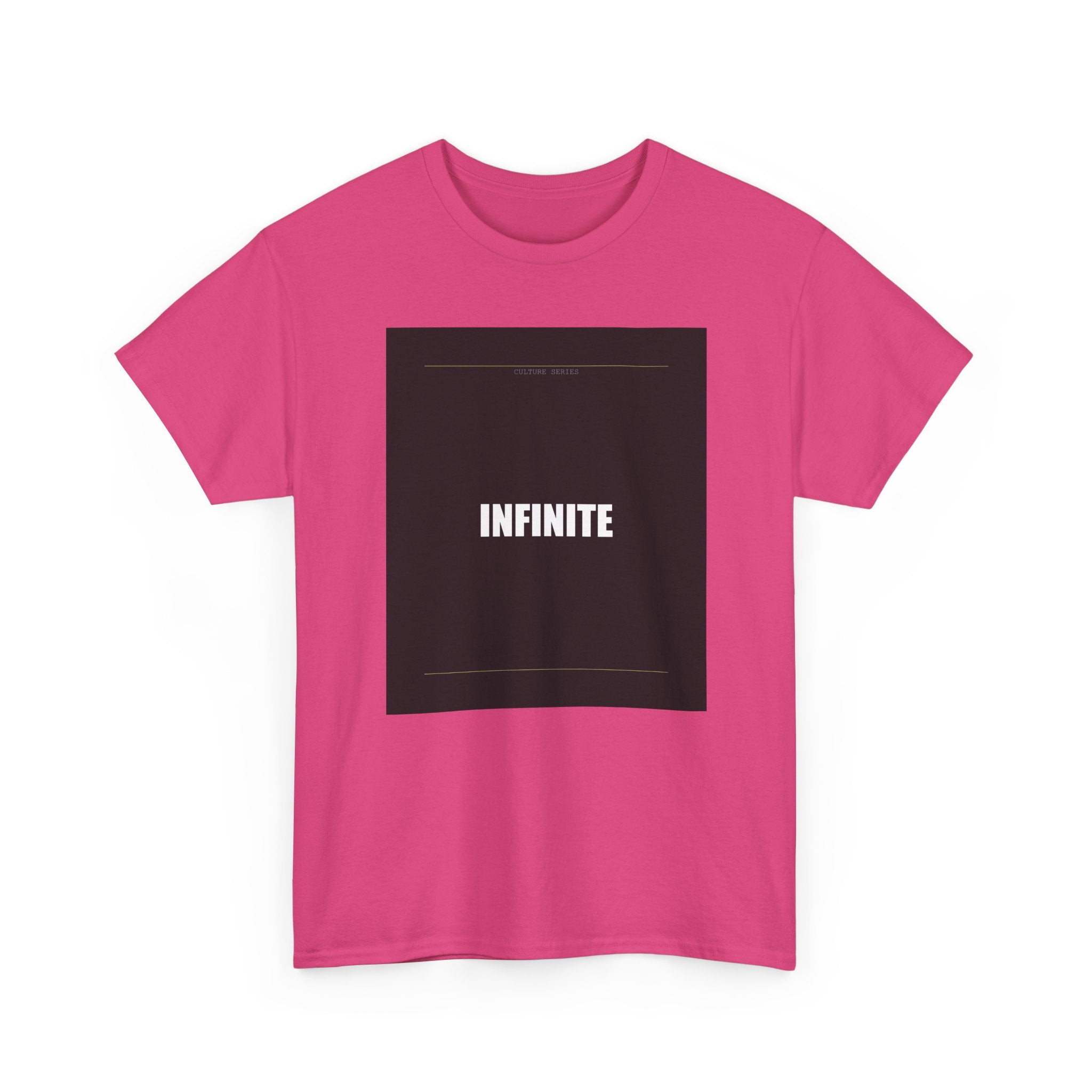 INFINITE Bold Type Charcoal Block Graphic Tee