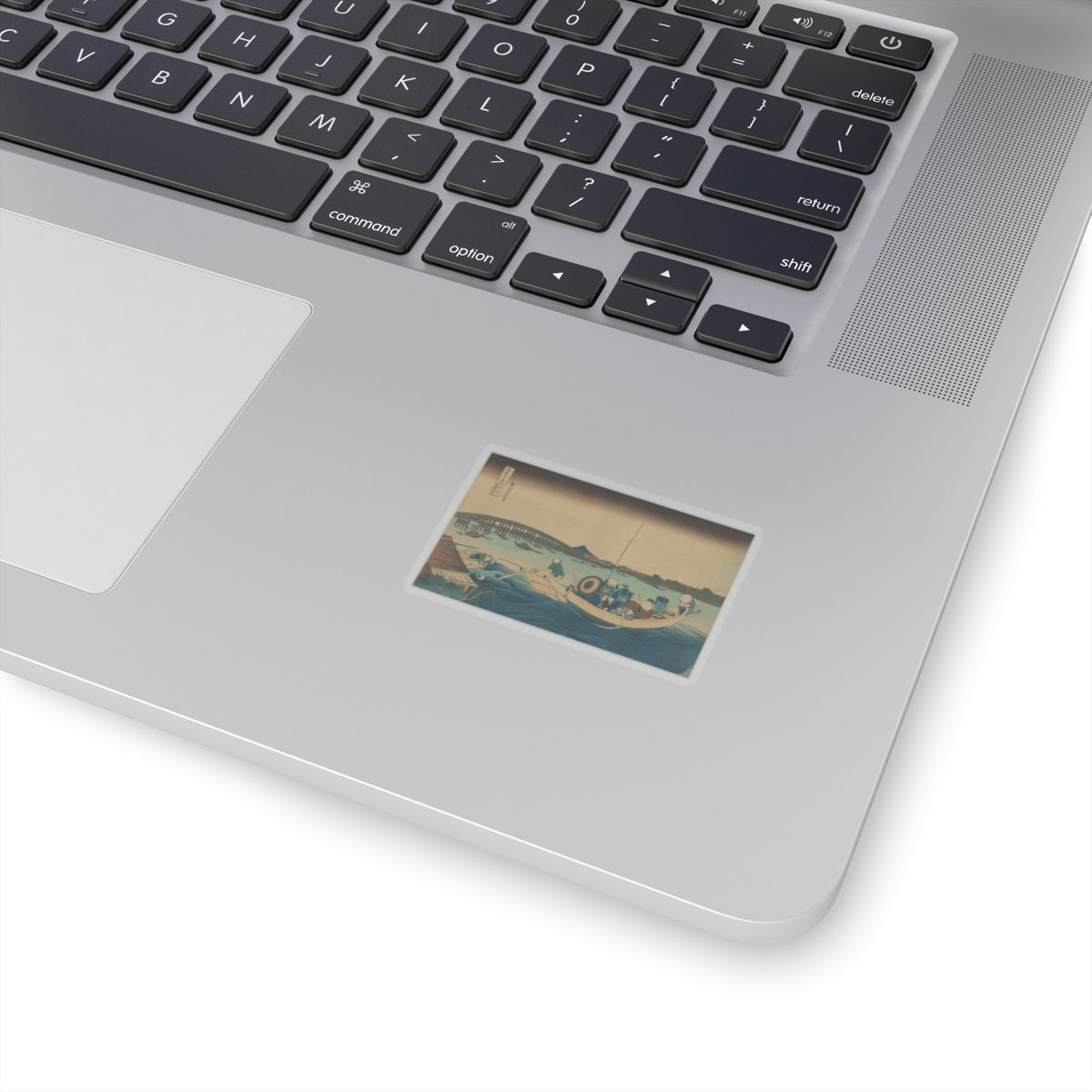 Cinematic — Viewing The Sunset Over Ryōgoku Bridge From The Onmayagashi Embankment (Onmayaga — Kiss-Cut Sticker