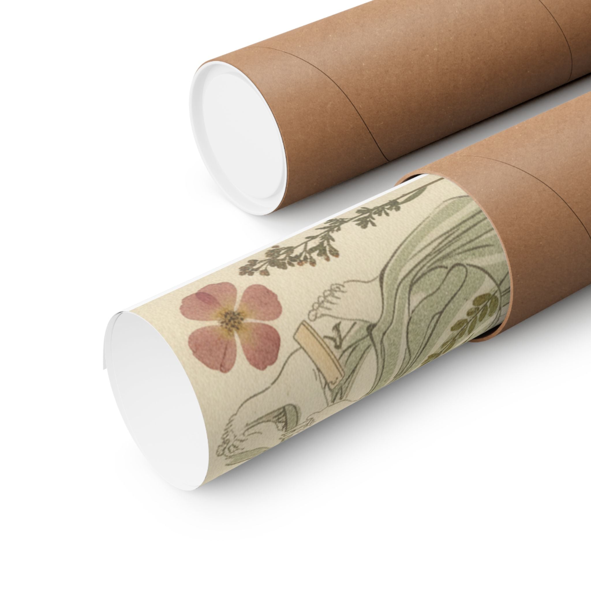 Botanical — Cutting The Toenails; The Toilet After The Bath — Matte Poster