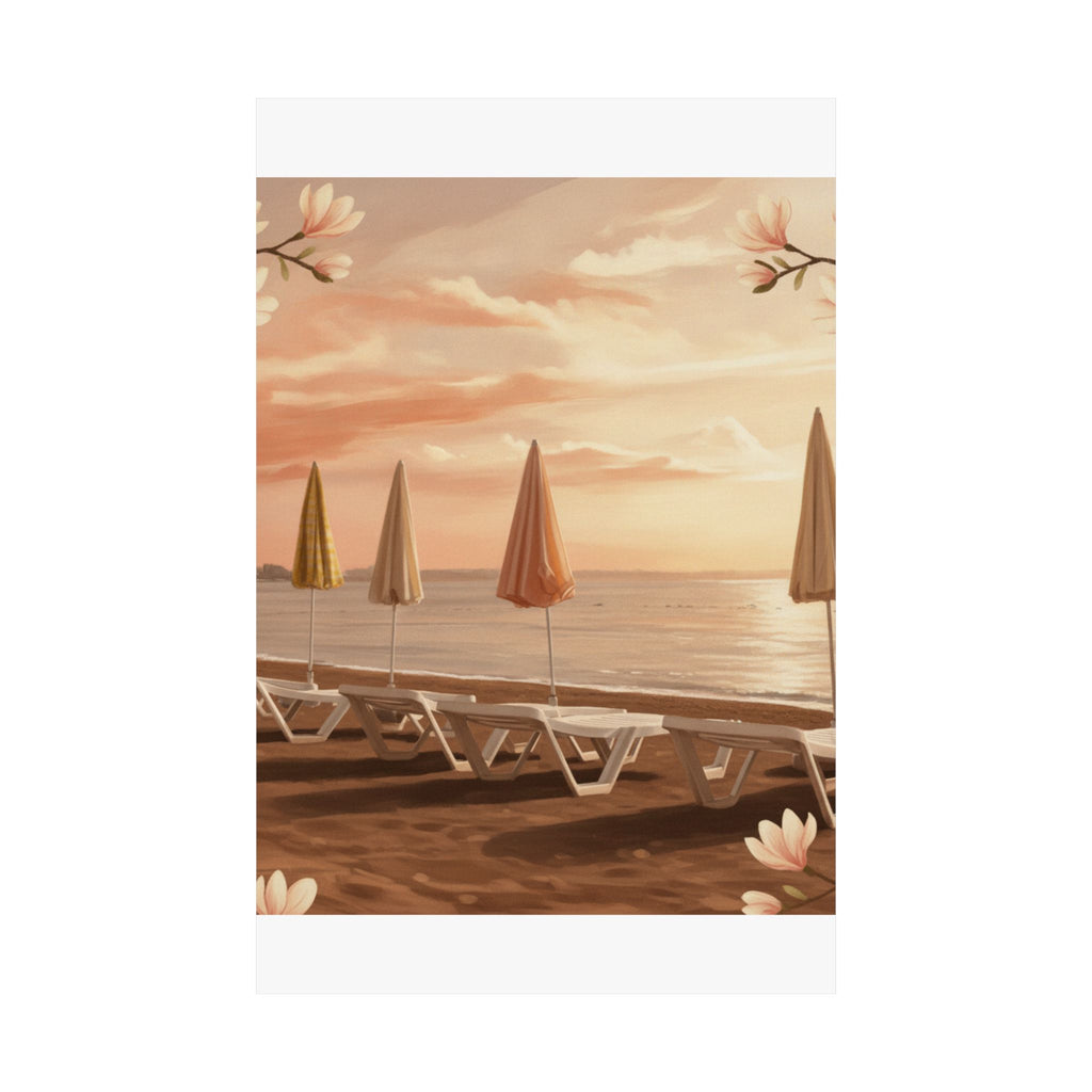Southern Sunset — Umbrella — Matte Poster
