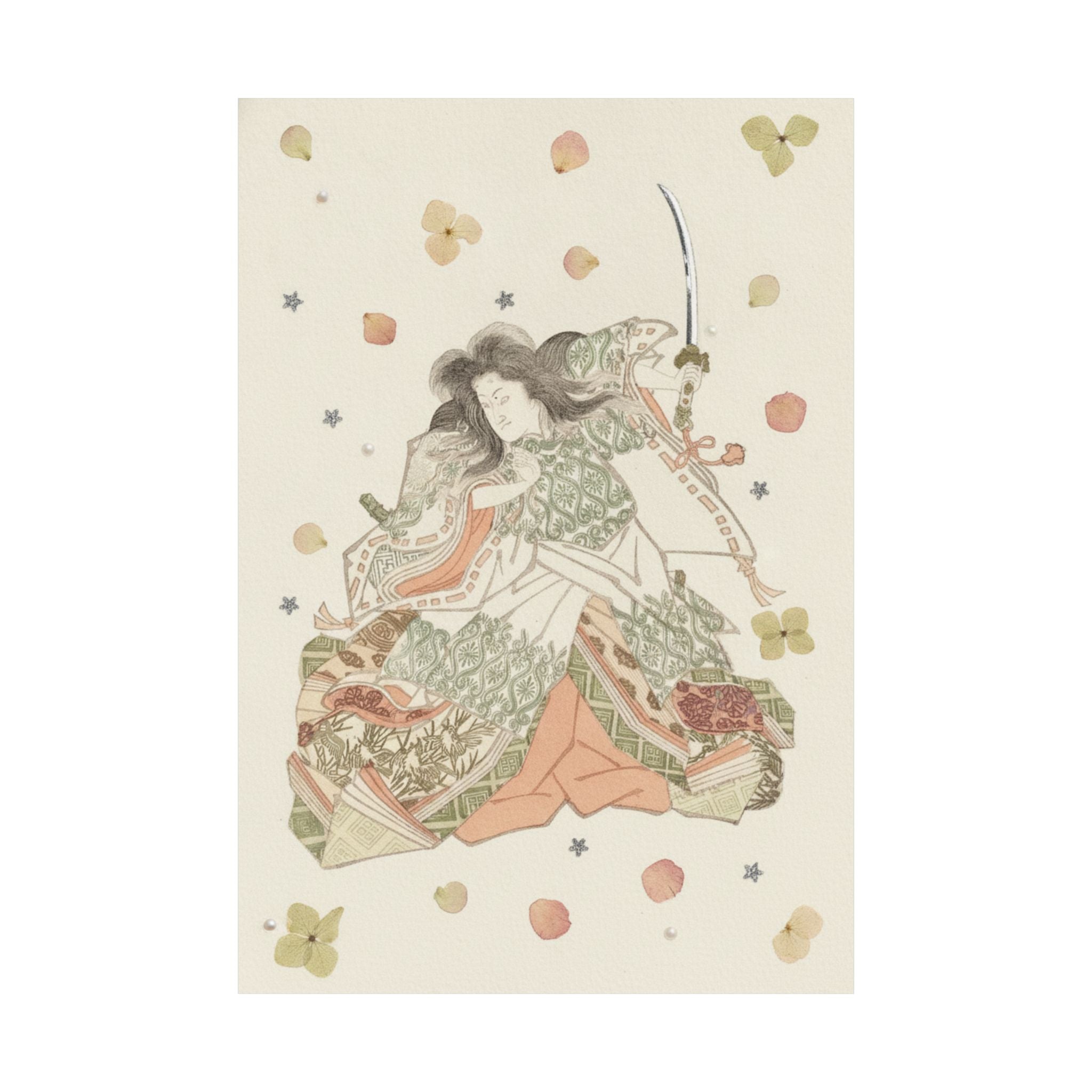 Botanical — Actor As Tokihira — Matte Poster