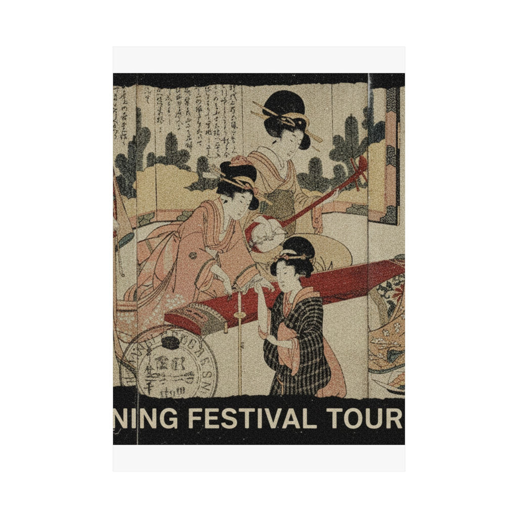 Vintage Bootleg — A Merry Evening Party — Matte Poster