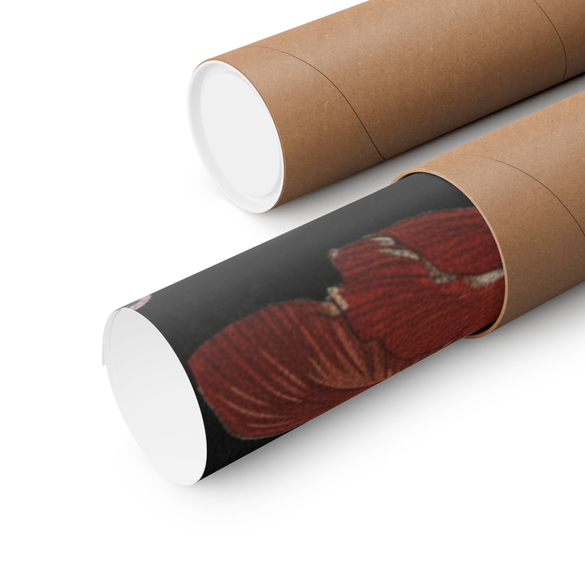 Dramatic Storm — Lobster On A Piece Of Charcoal — Matte Poster