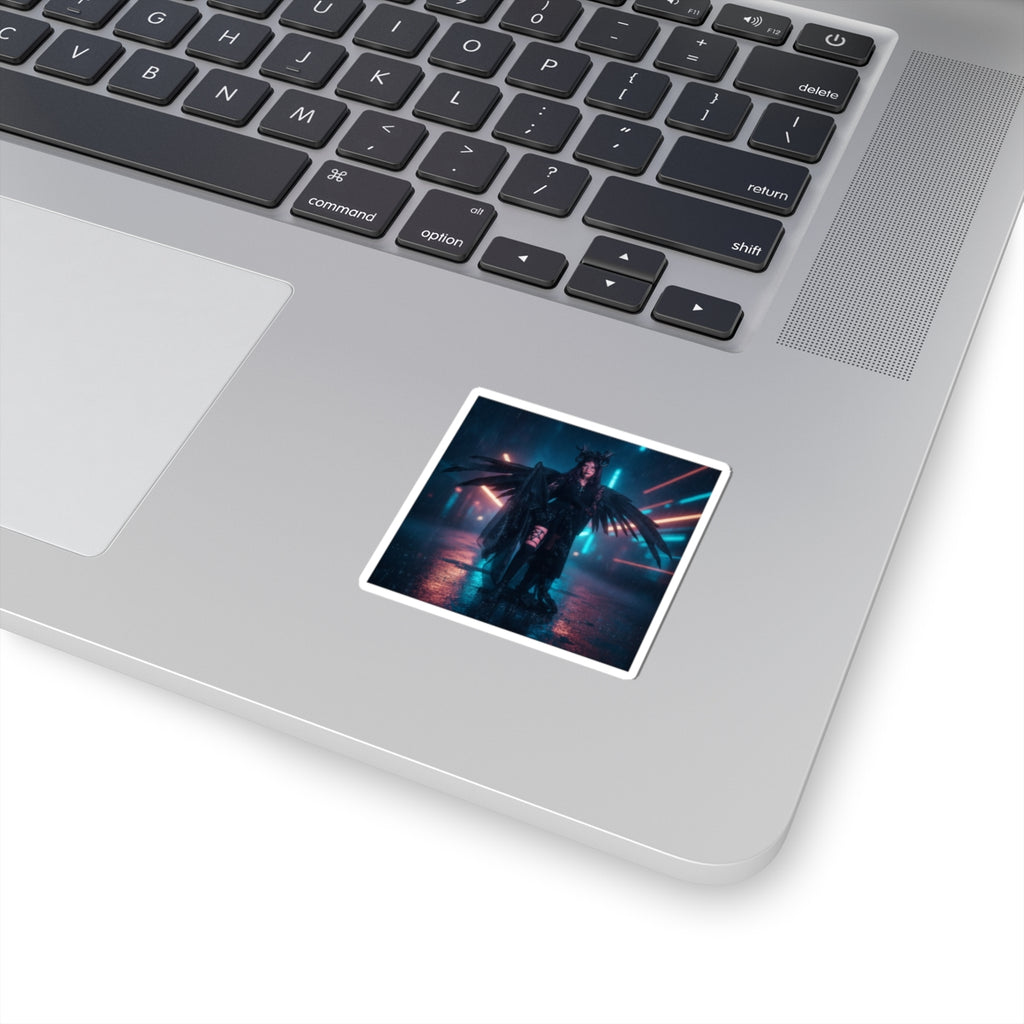 Neon Noir — Person — Kiss-Cut Sticker