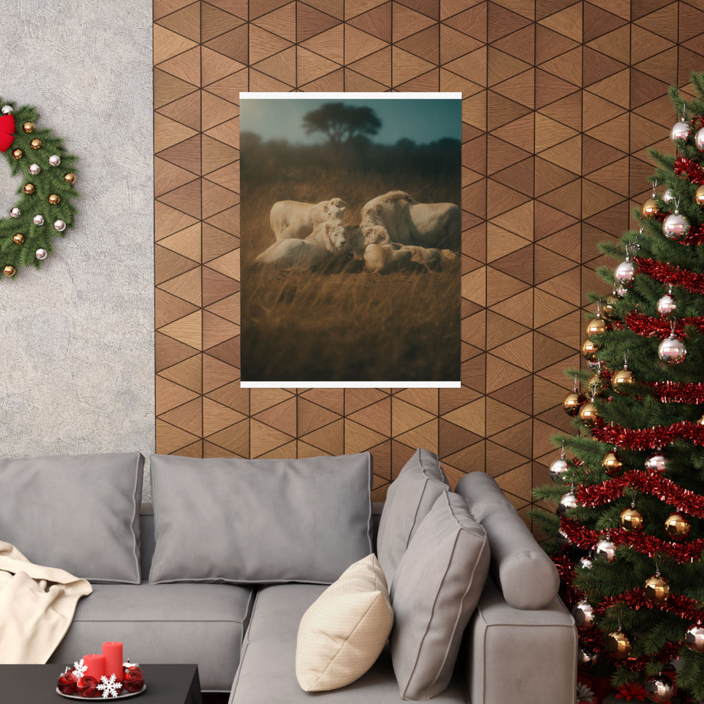 Cinematic — Lion — Matte Poster