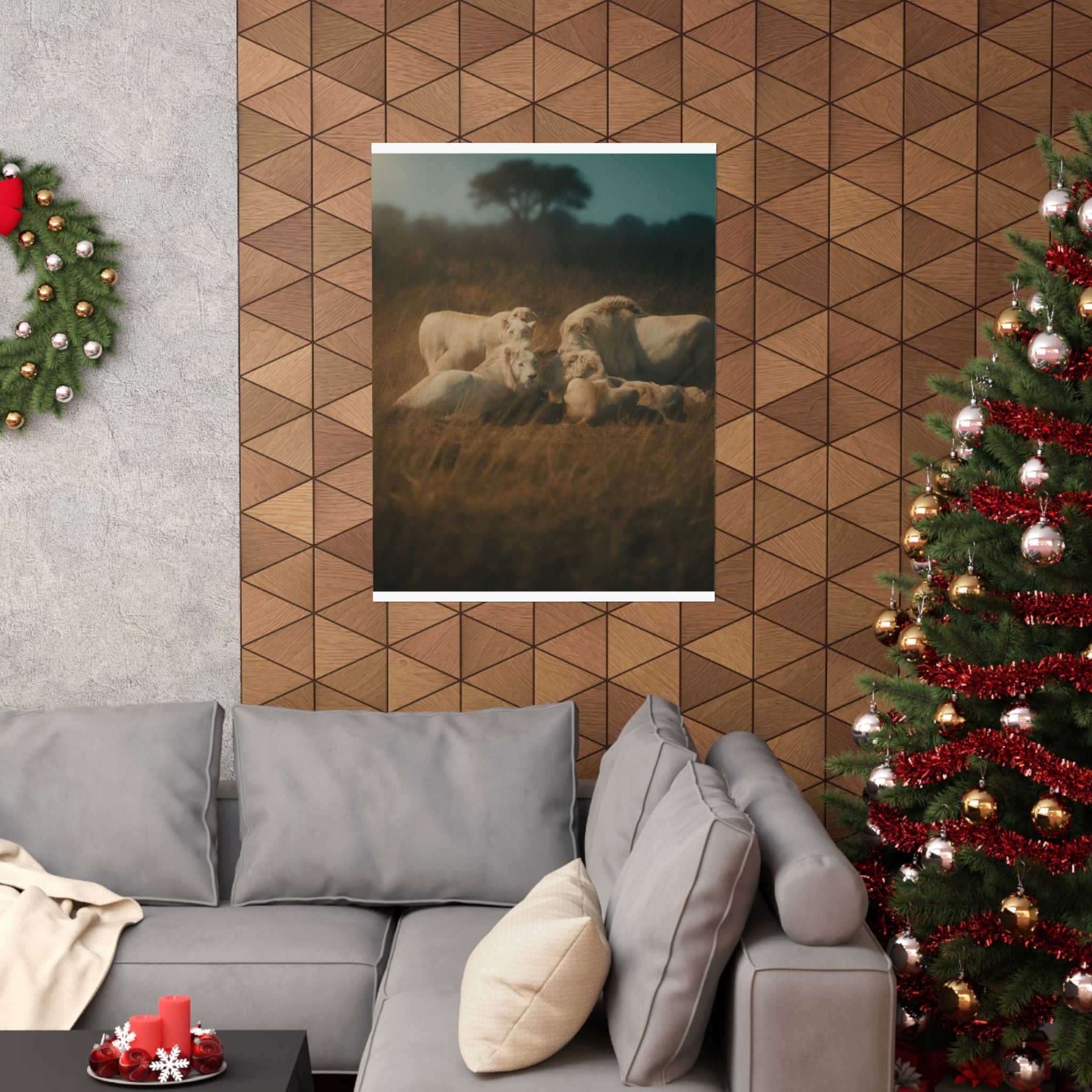 Cinematic — Lion — Matte Poster