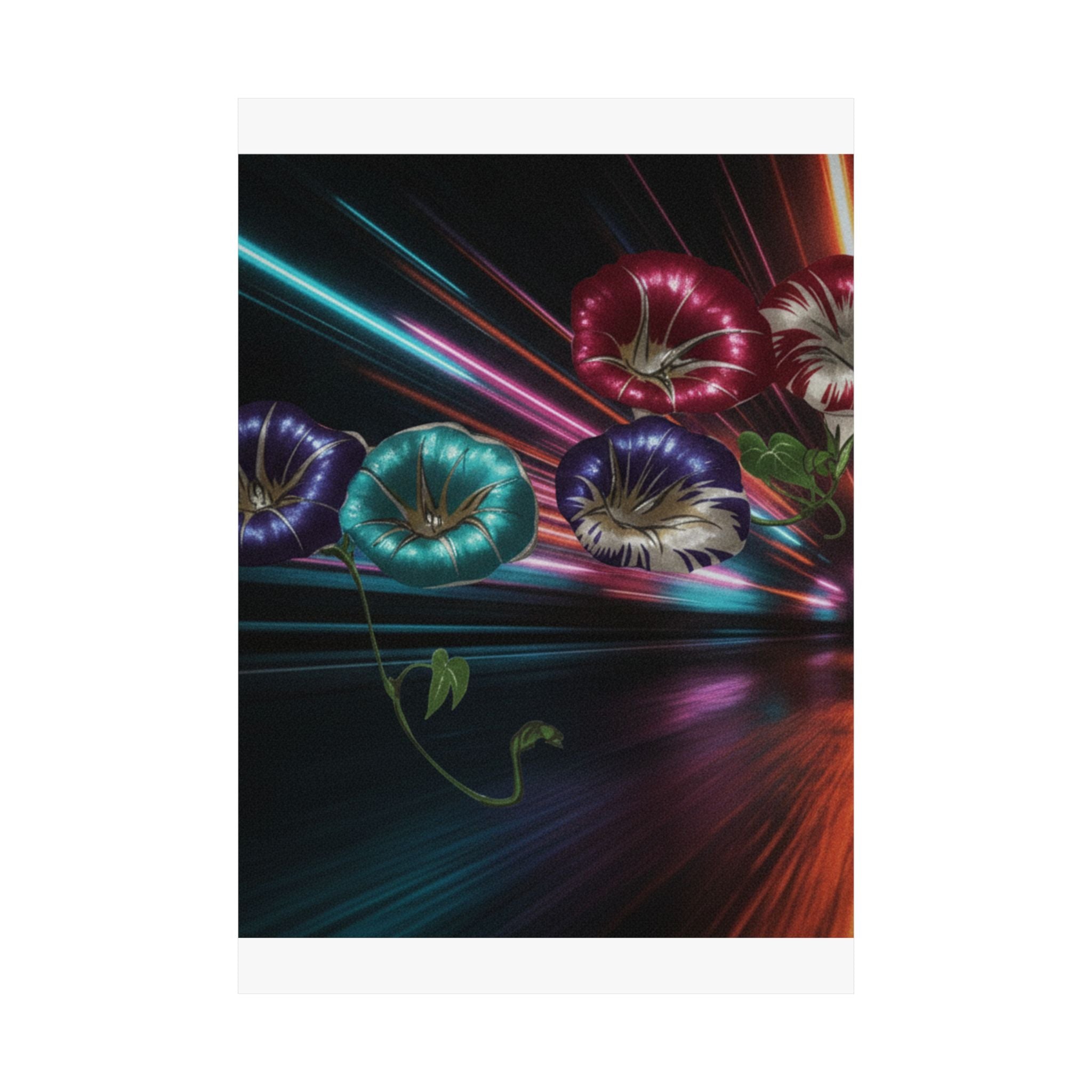 Fast Furious — Morning Glories — Matte Poster