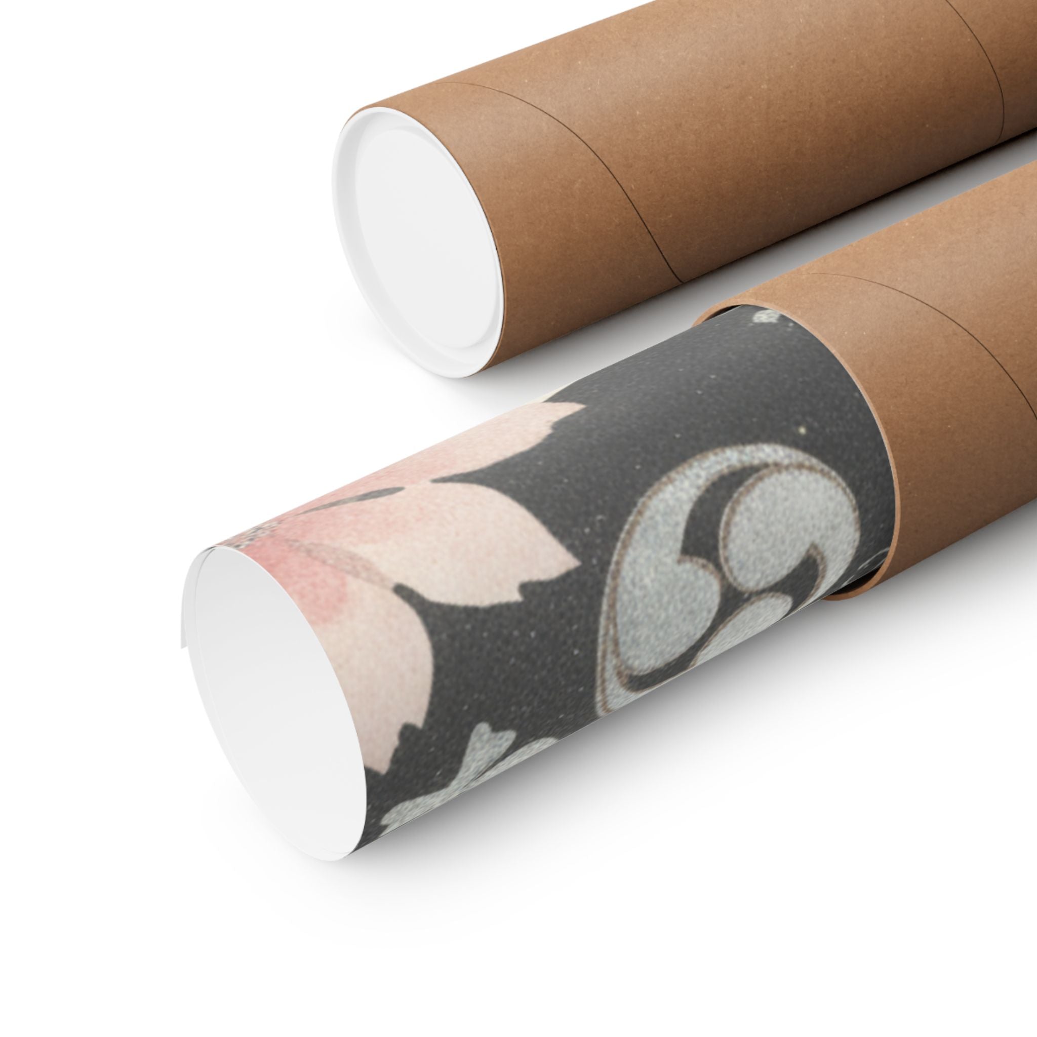 Watercolor — Fan-Box With Fans — Matte Poster