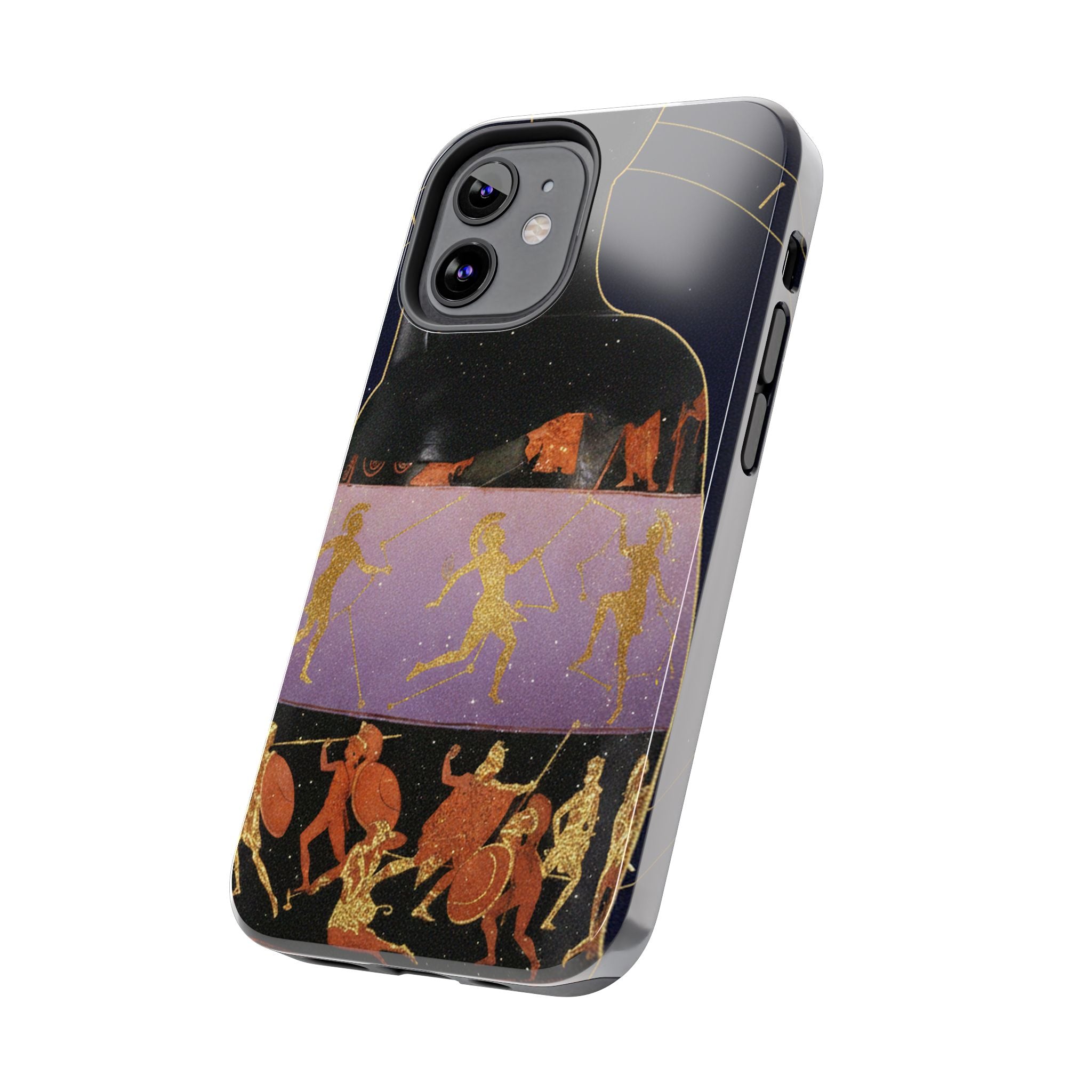 Ancient Greek Red-Figure Warriors Tough Phone Case