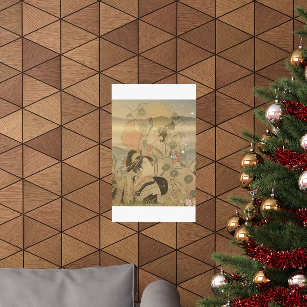 Scenic Nature — Narihira'S Journey To The East — Matte Poster