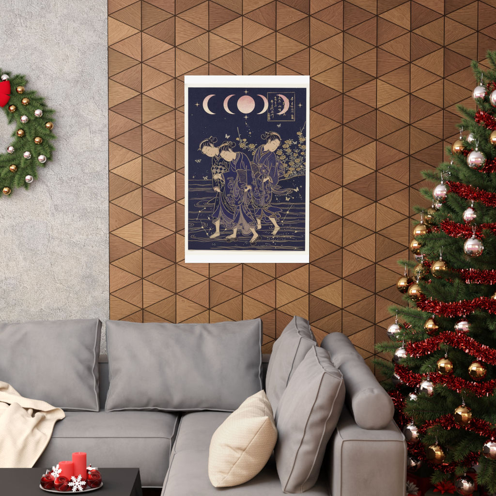 Celestial — The Tama River At Ide, Yamashiro Province — Matte Poster