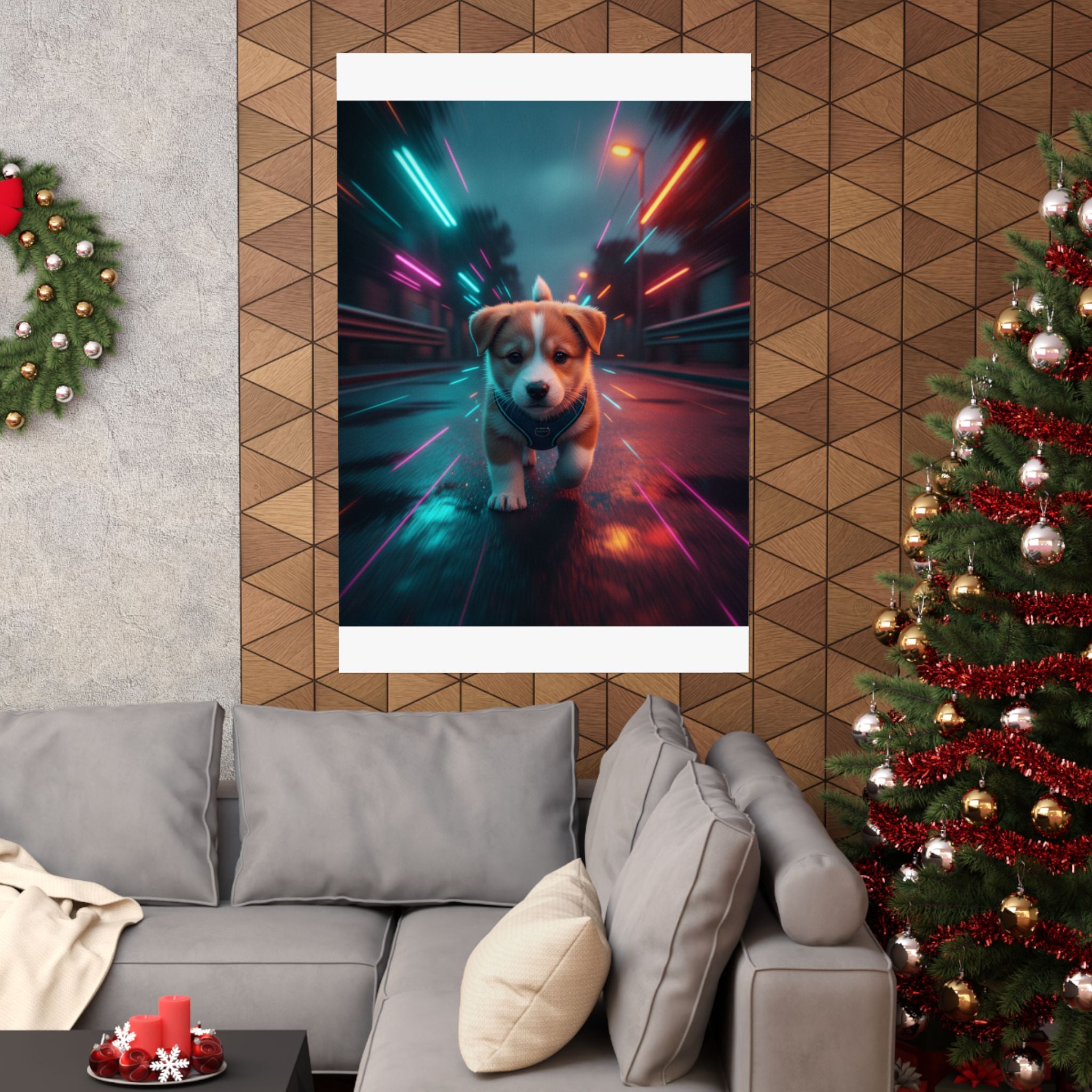 Fast Furious — Dog — Matte Poster