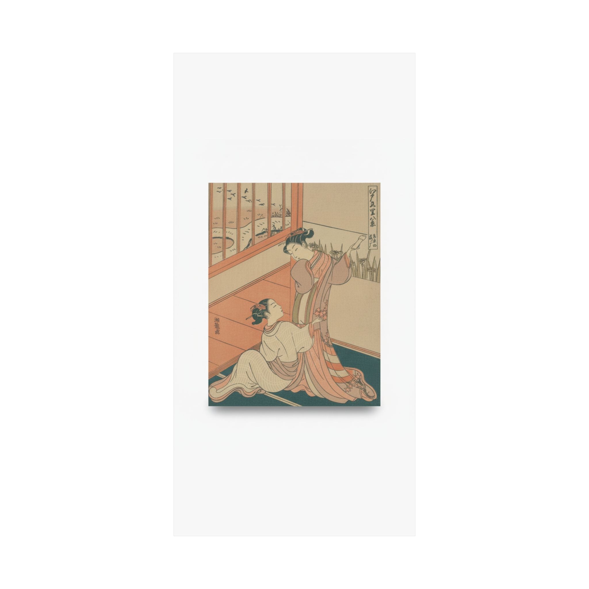 Ecommerce Main — The Flying Down Of Wild Geese At Yoshiwara — Matte Poster