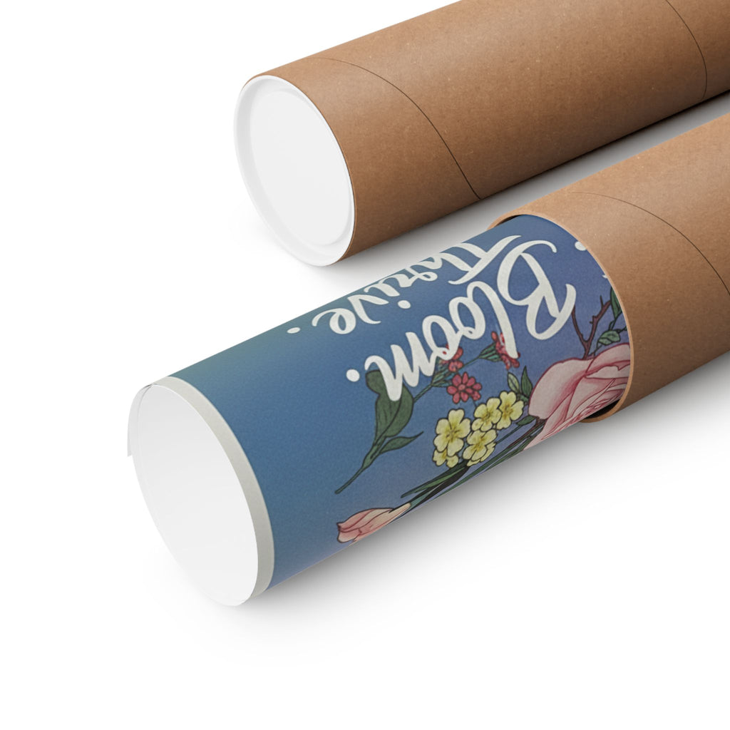 Affirmation — Rose, Iris, Primrose And Daisy — Matte Poster