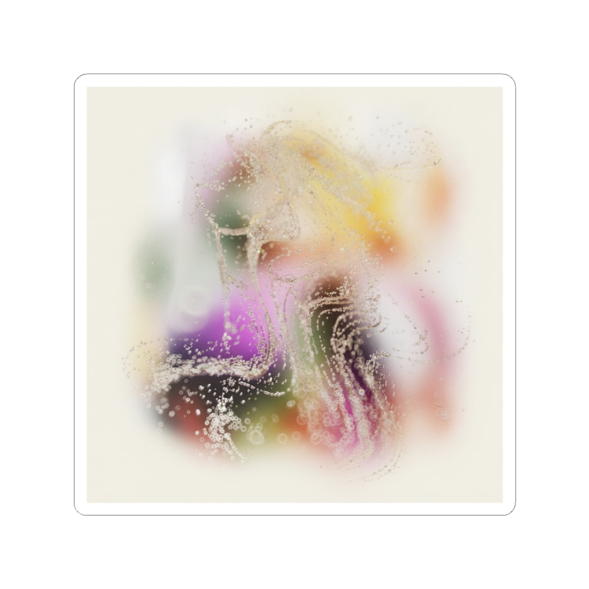 Botanical kiss-cut sticker by Zukkay