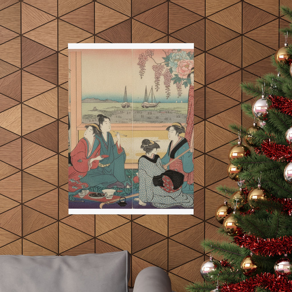 Affirmation — Teahouse In Shinagawa — Matte Poster