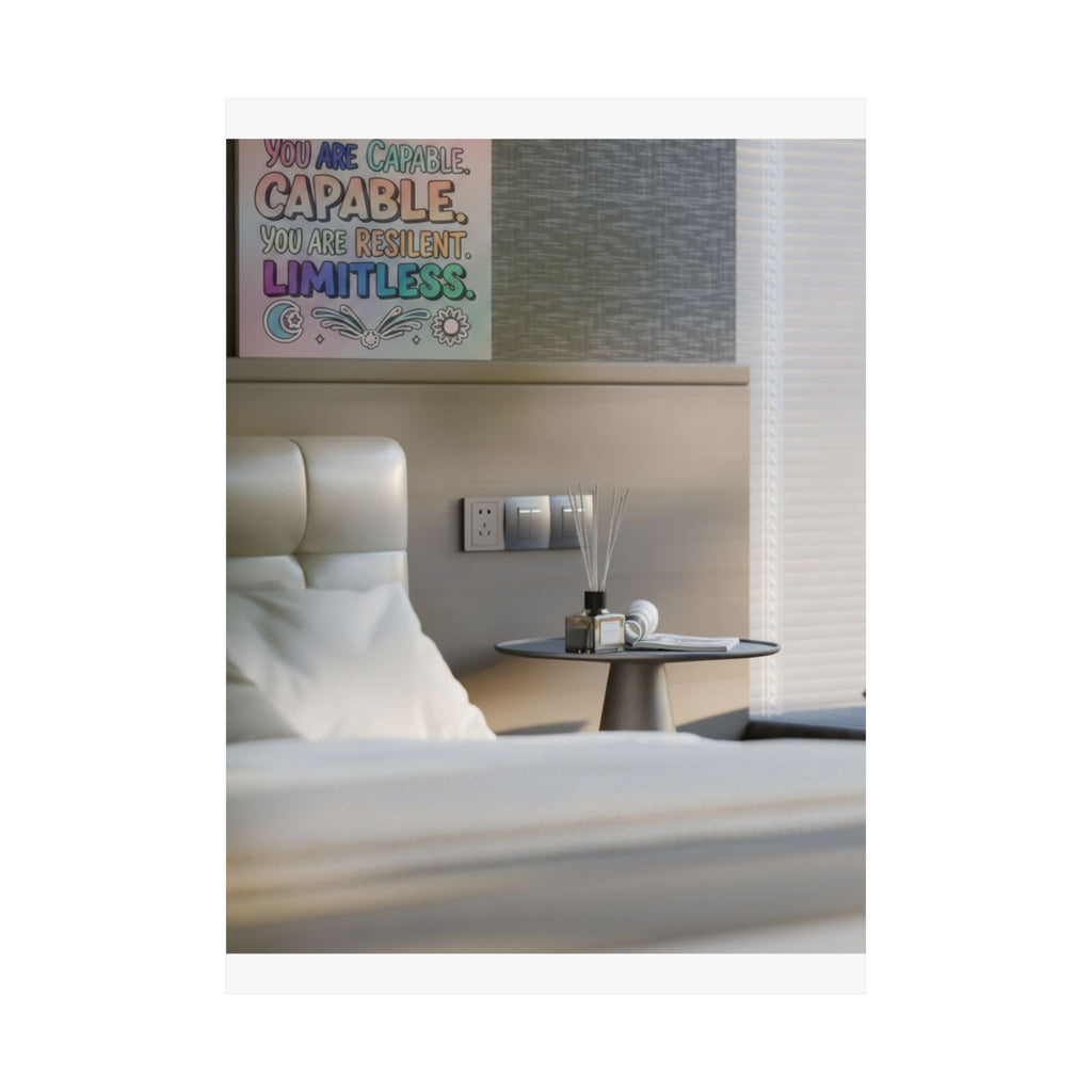 Affirmation — Bedroom — Matte Poster