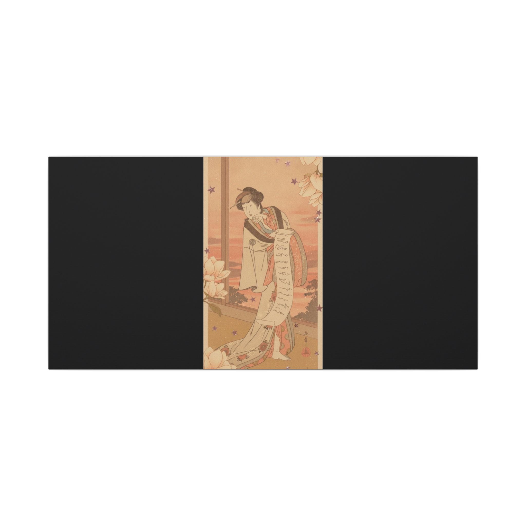 STREET CERTIFIED | The Second Yamashito Kinsaku As A Courtesan Standing In A Room — Matte Canvas