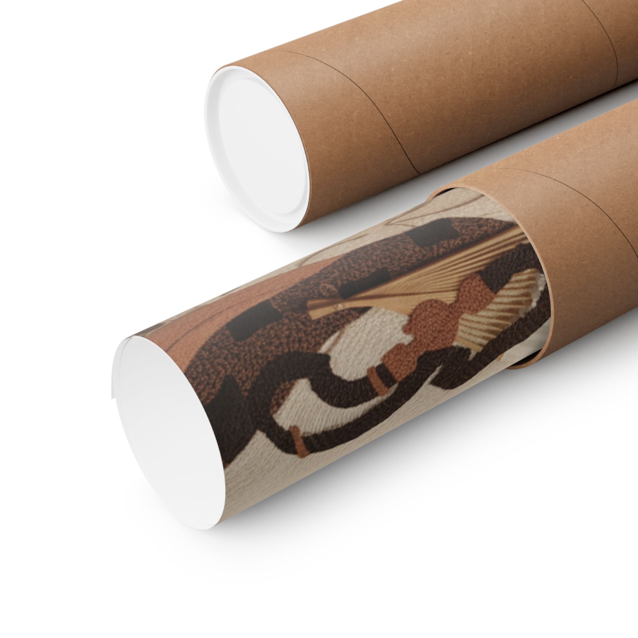 Product Marketing — Belt And Fan On A Piece Of Cloth — Matte Poster