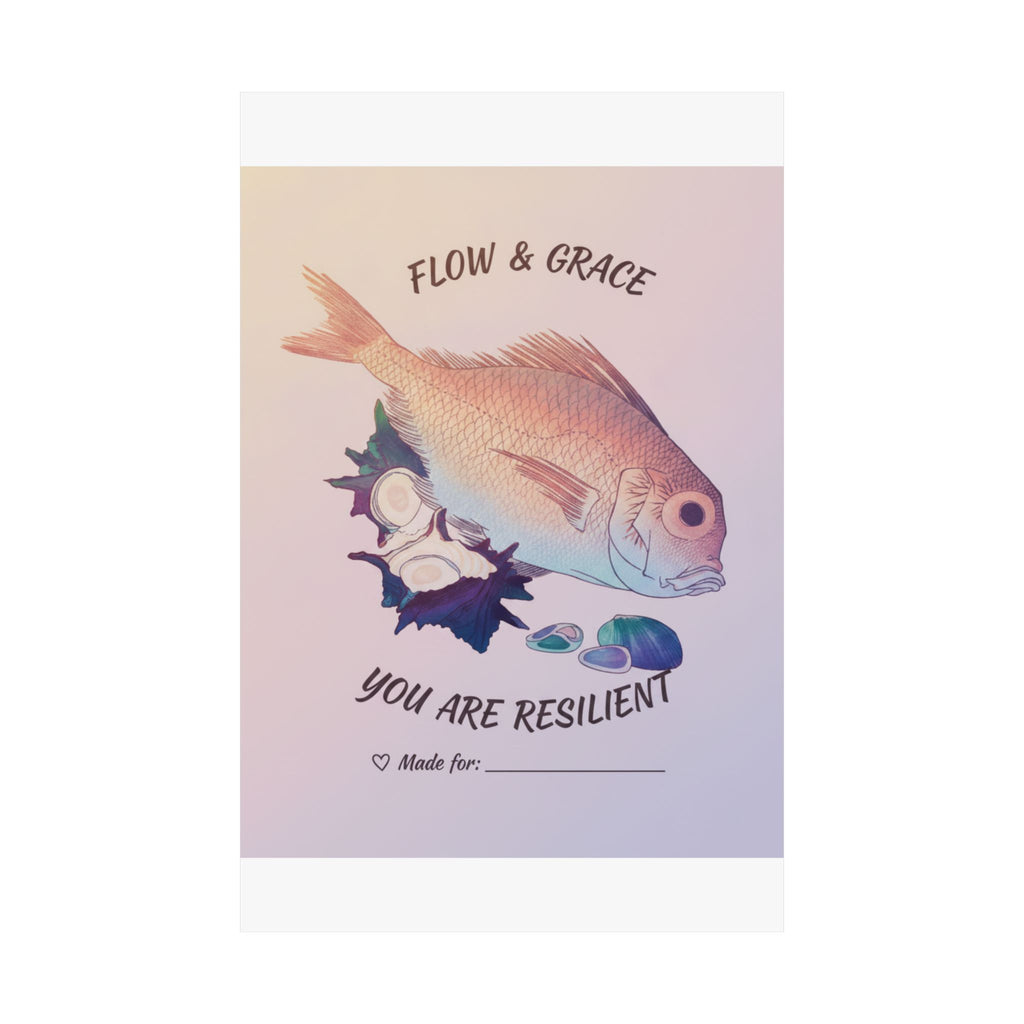 Affirmation — Tai Fish And Top-Shells — Matte Poster