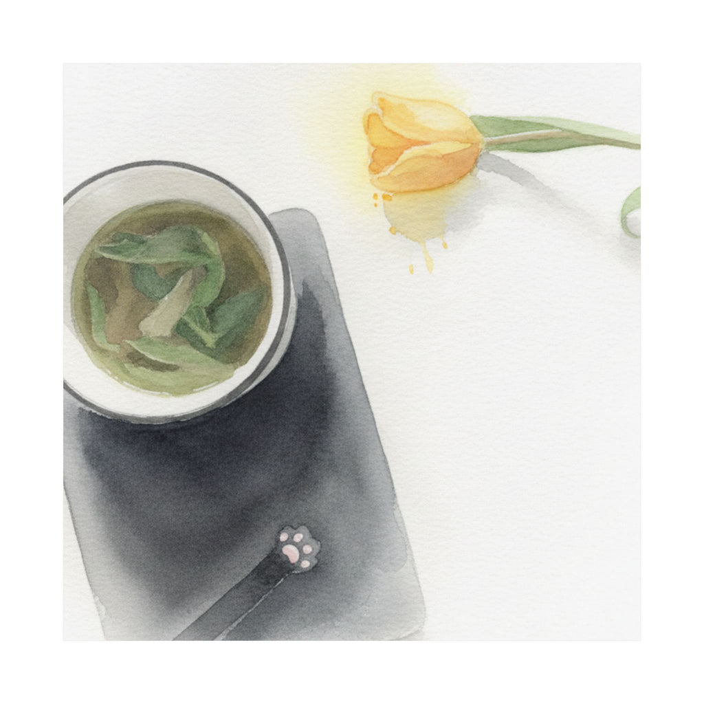 Watercolor — Flower — Matte Poster