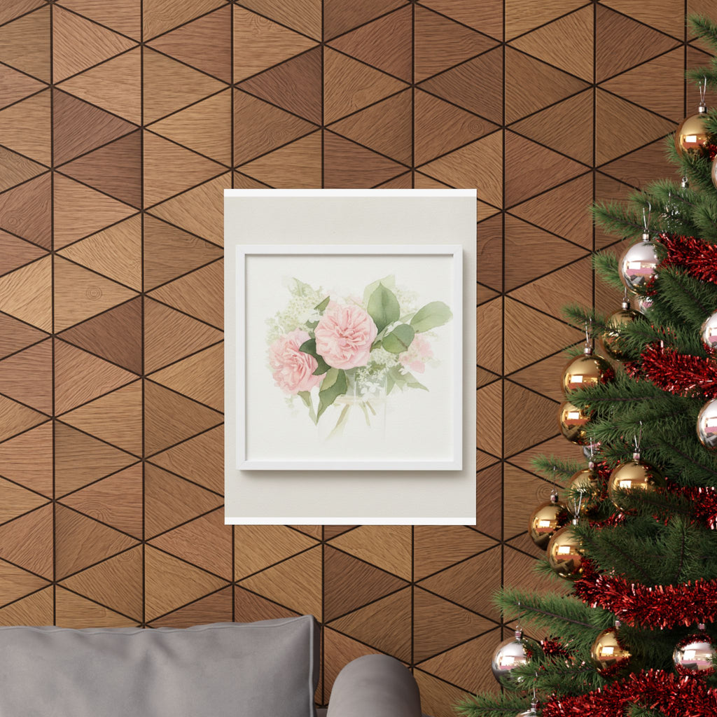 Watercolor — Flower — Matte Poster