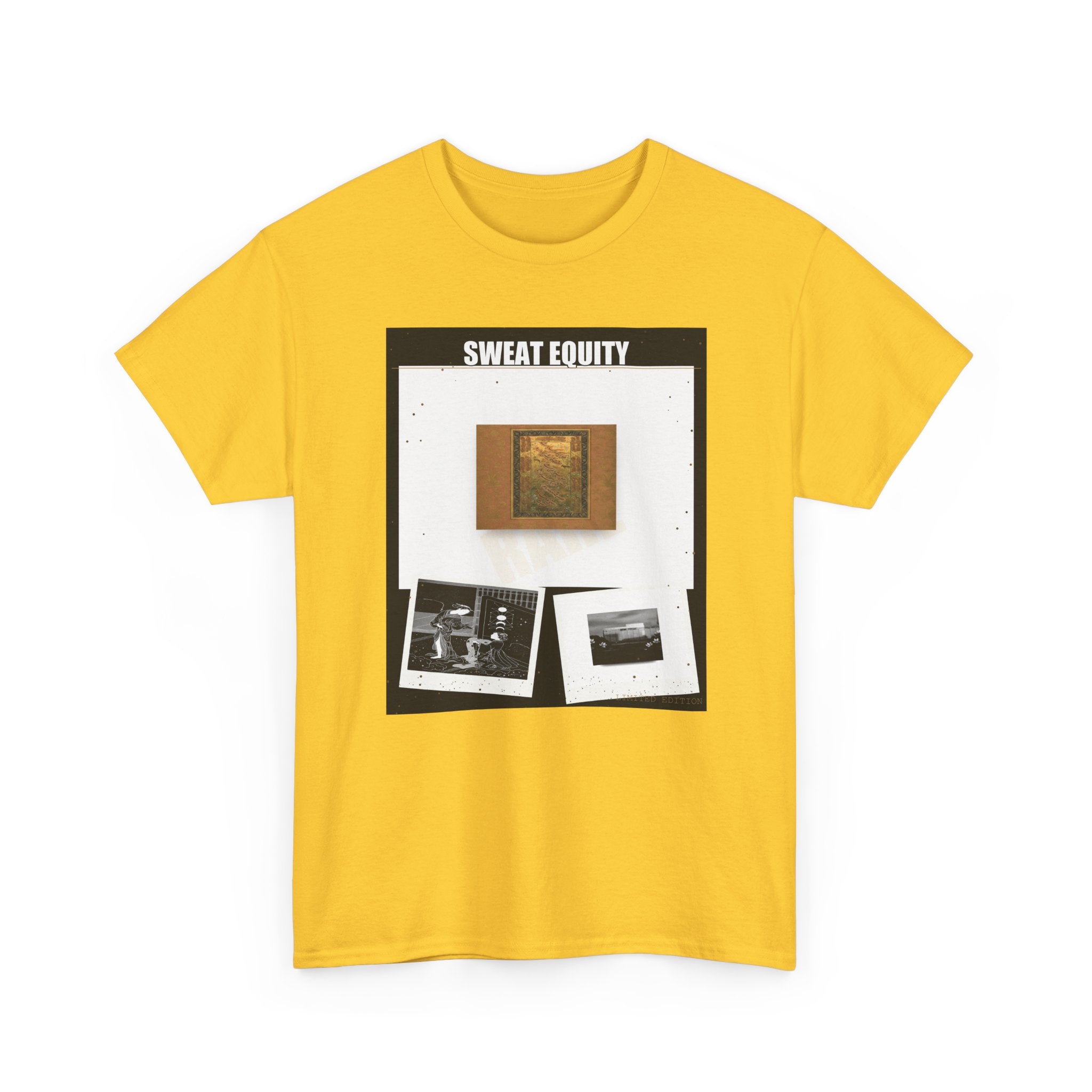 Sweat Equity Photo Collage Poster Graphic Tee
