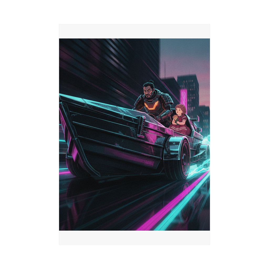 Fast Furious — 'Black Ship' (Kurofune), Illustration From Bugei Kurabu (Literary Club) — Matte Poster