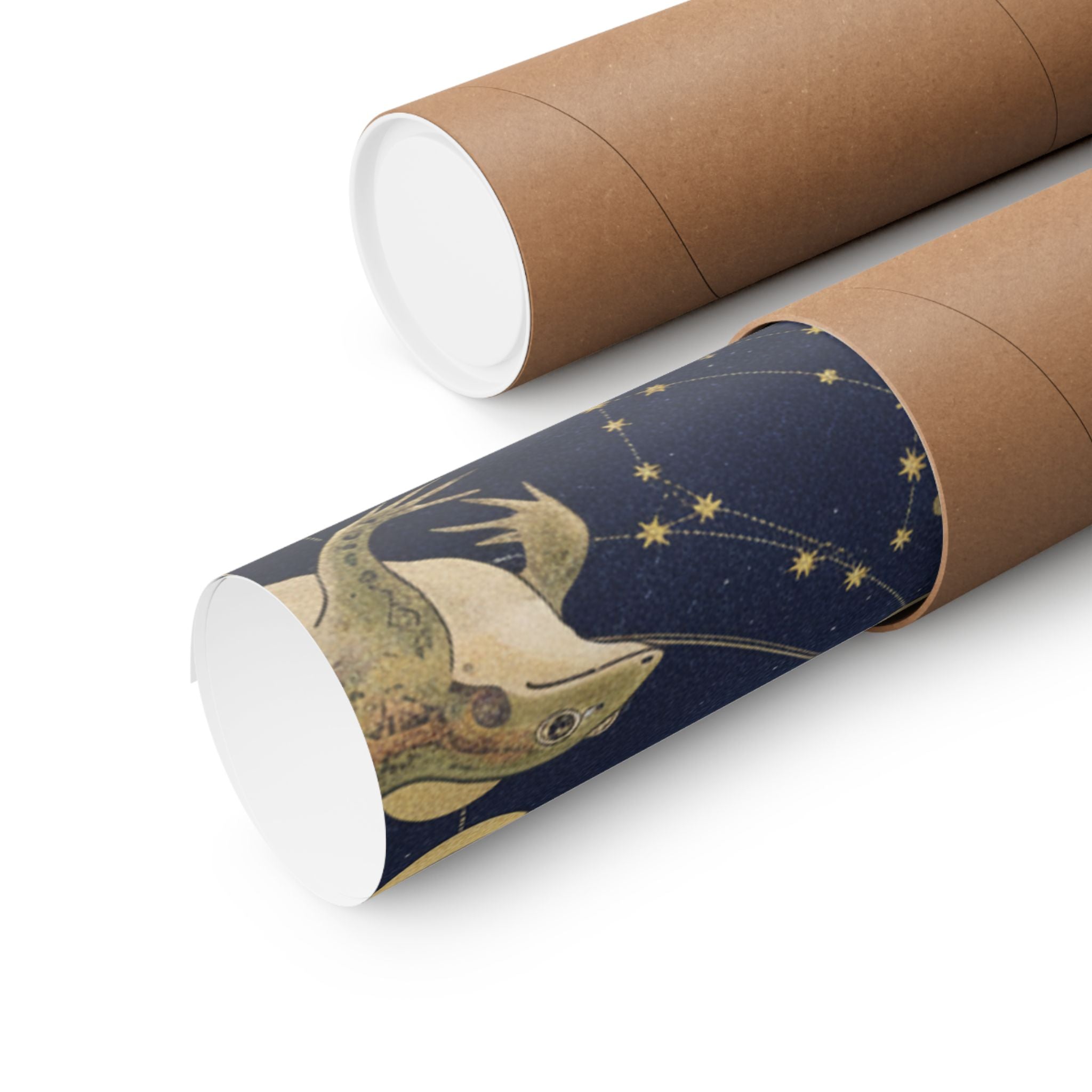 Celestial — Frog (Kaeru); Gold Beetle (Kogane Mushi), From The Picture Book Of Crawling Crea — Matte Poster