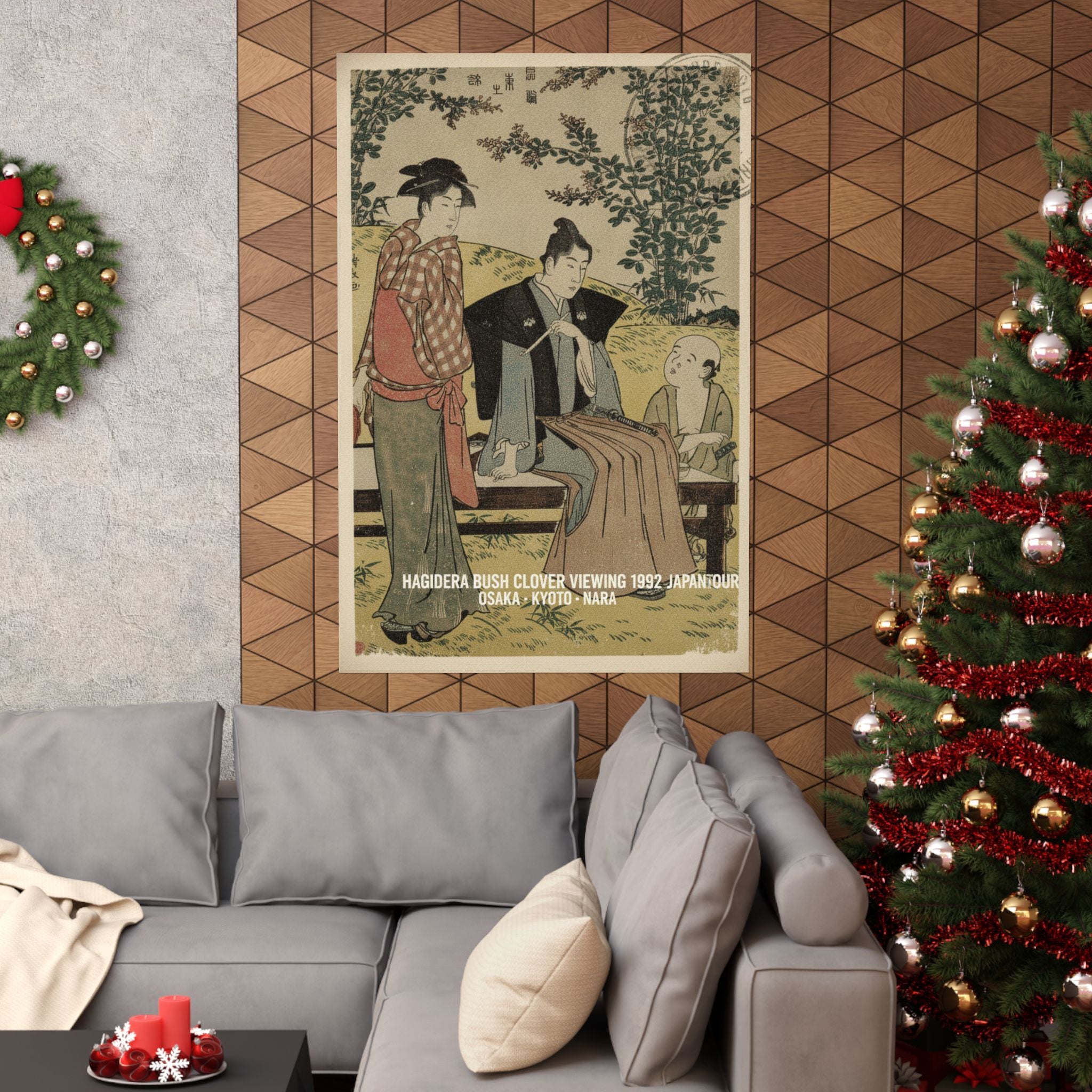 Vintage Bootleg — Viewing The Bush Clover At Hagidera — Matte Poster