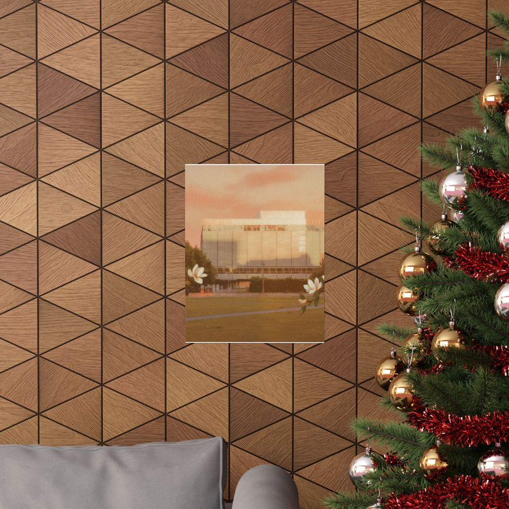 Southern Sunset — Building — Matte Poster