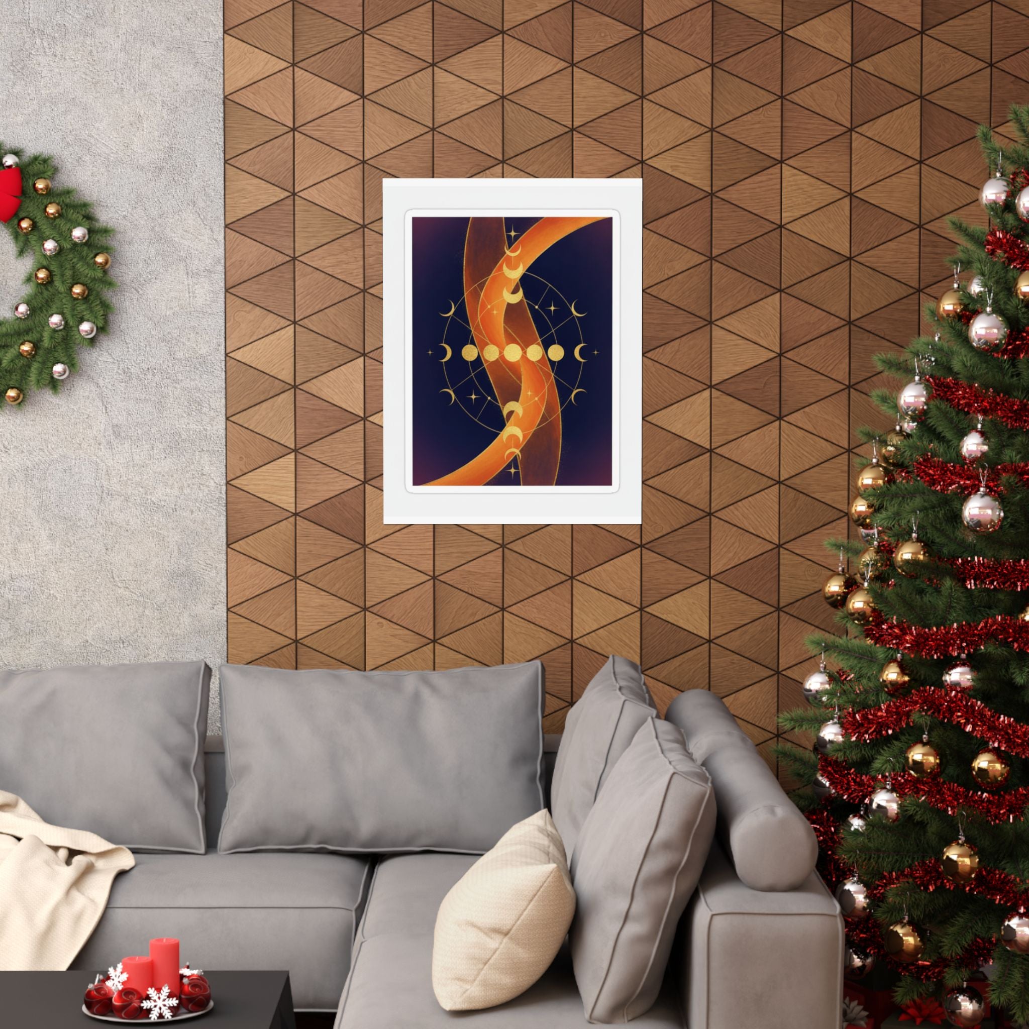Celestial art print — product view 5