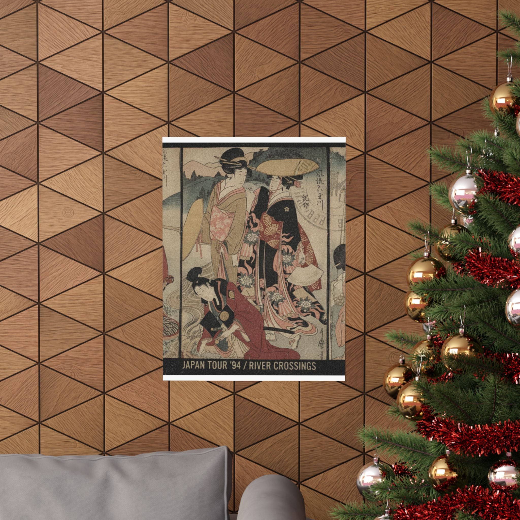 Vintage Bootleg — Women And A Man In The Country; Some Pageant(?) — Matte Poster
