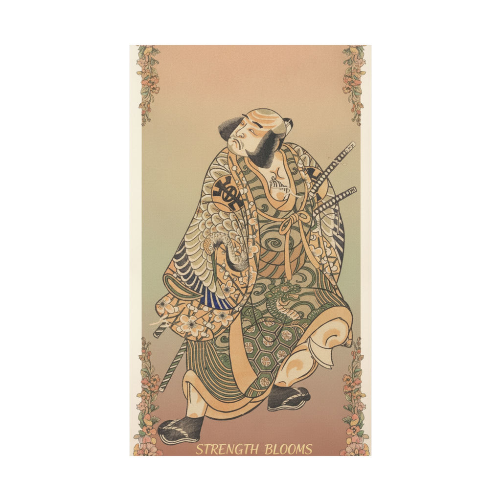 Affirmation — The Actor Nakamura Nakazo As A Warrior — Matte Poster