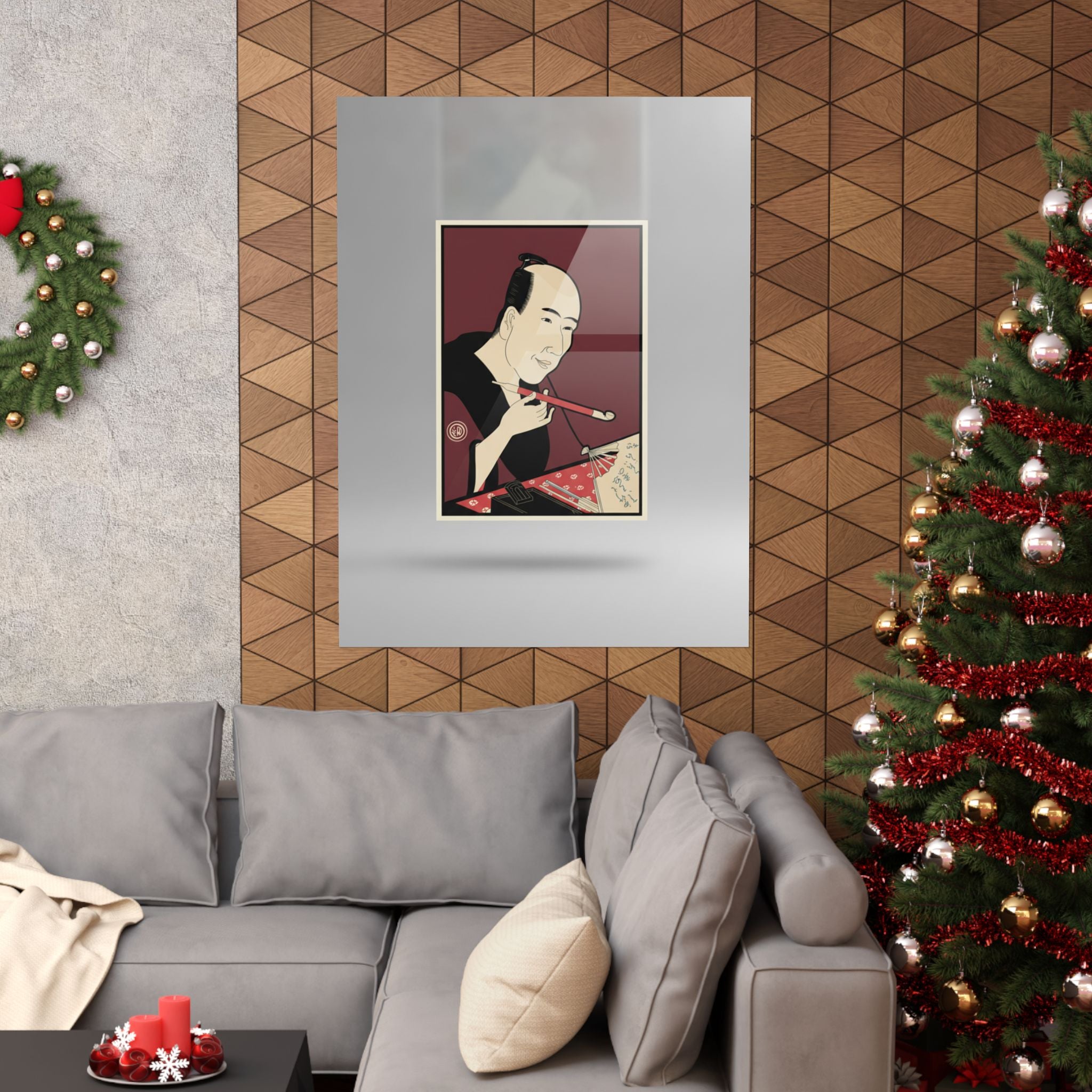 Product Marketing — The Writer Santō Kyōden (A.K.A. Kitao Masanobu) — Matte Poster