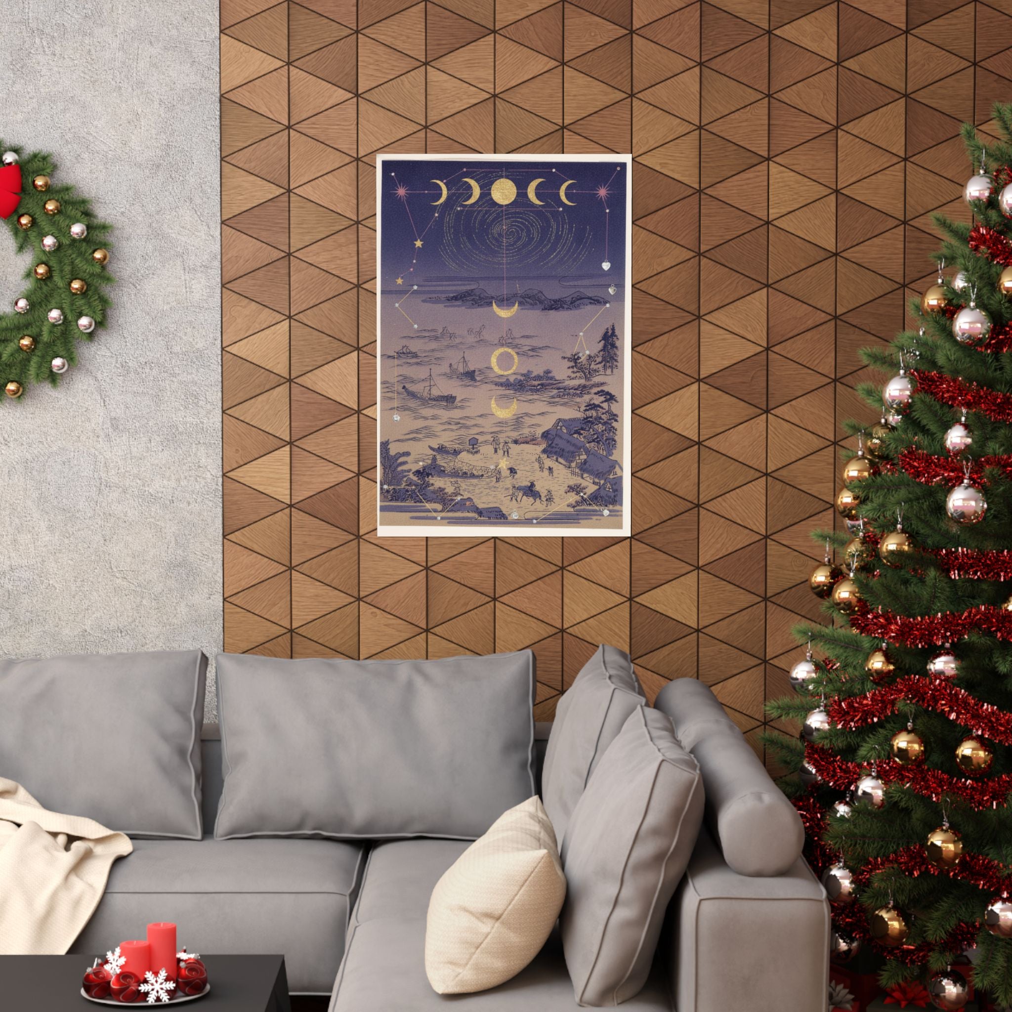 Celestial — Sails Returning To Yahashi — Matte Poster