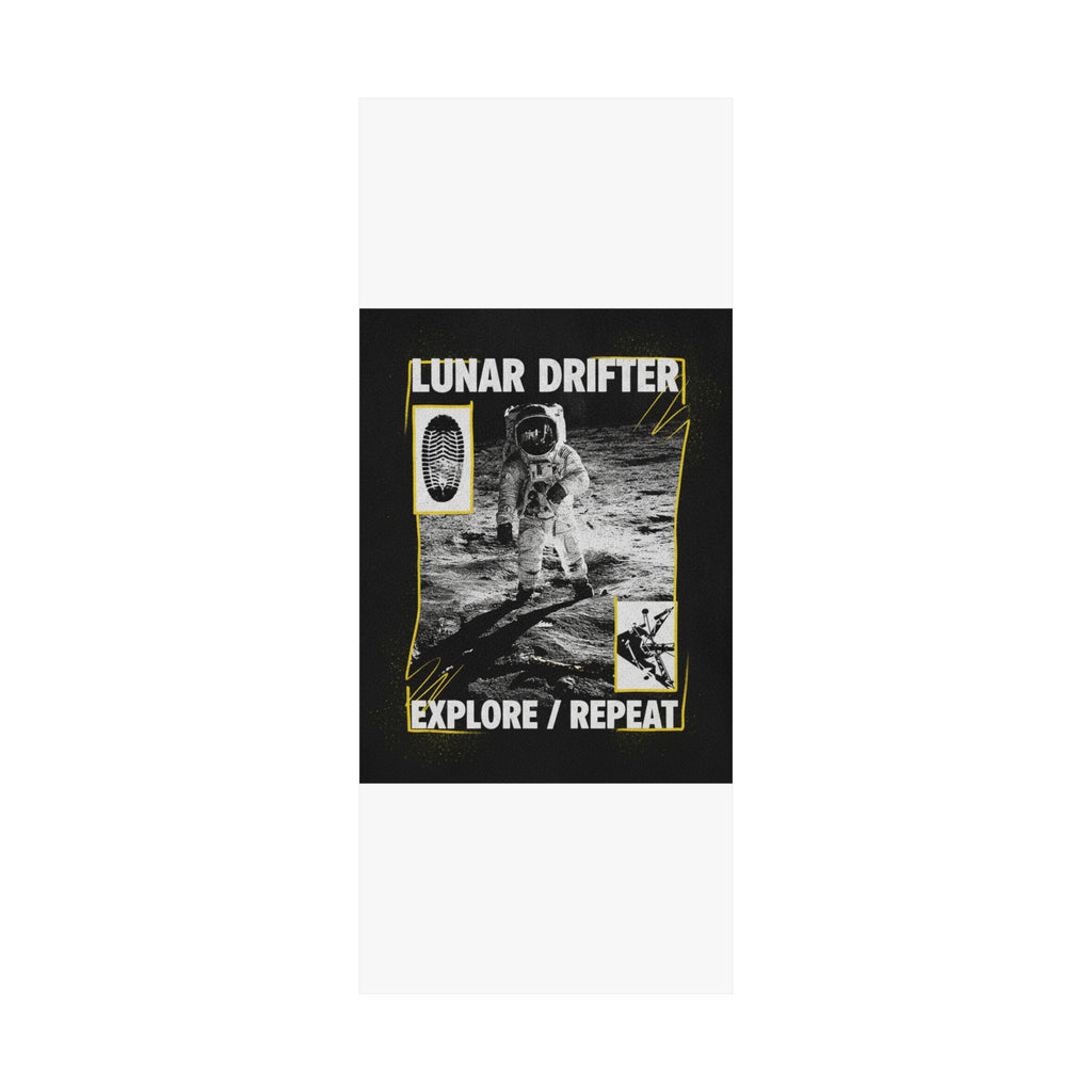 Lunar Drifter Explore / Repeat Astronaut Streetwear Poster
