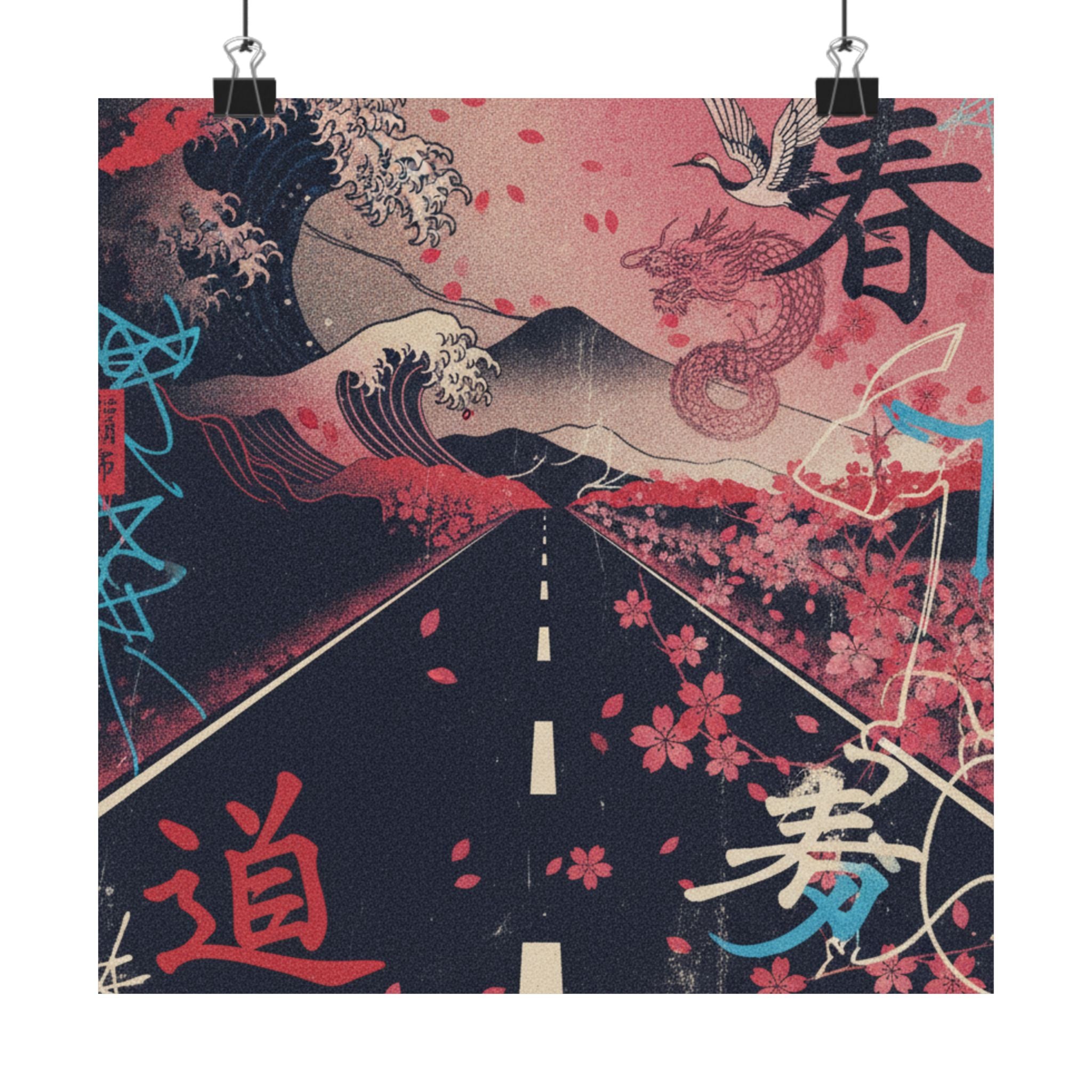 Japanese Street art print — product view 11