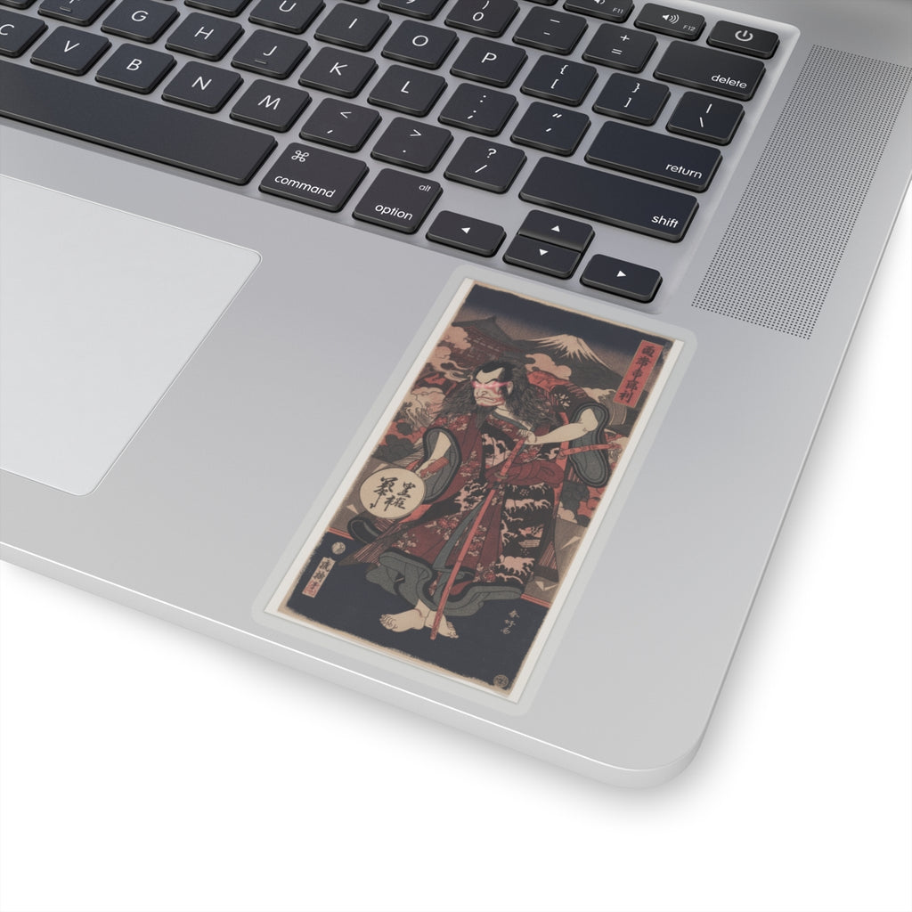 Japanese Street — The First Nakamura Nakazo As A Samurai — Kiss-Cut Sticker