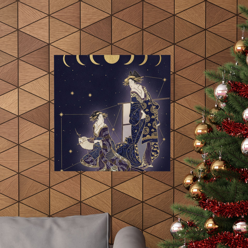 Celestial — Two Courtesans — Matte Poster