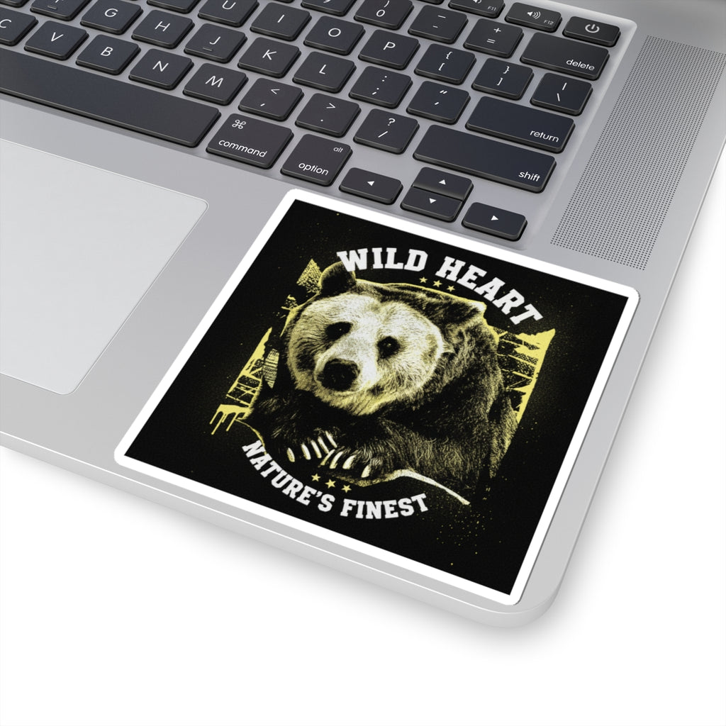 Streetwear Collage — Bear — Kiss-Cut Sticker