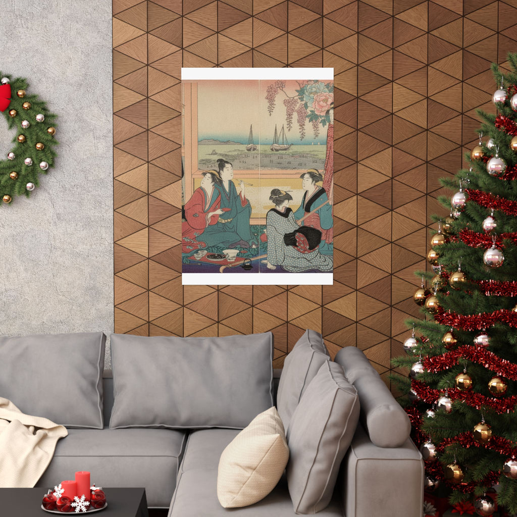 Affirmation — Teahouse In Shinagawa — Matte Poster