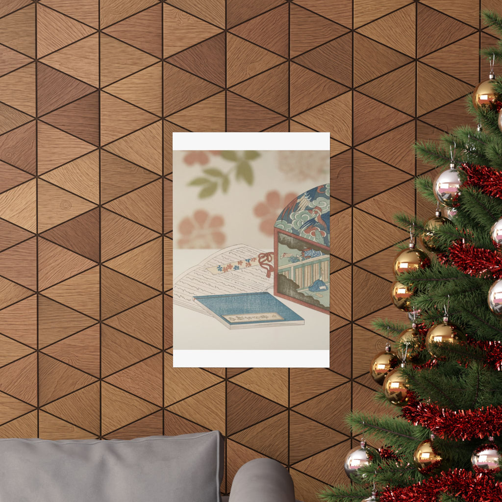 Product Marketing — Box And Books — Matte Poster