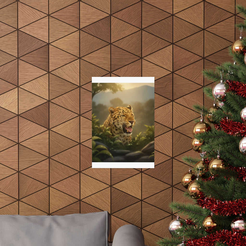 Scenic Nature — Leopard — Matte Poster
