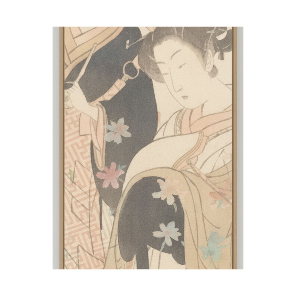 Watercolor — Lovers — Matte Poster
